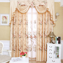 帛驪絲摩 以刺繡藝術(shù)點(diǎn)亮客廳，定制您的高檔布藝窗簾